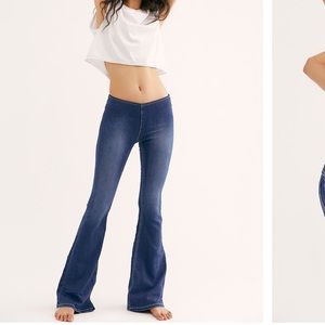 Free People penny pull on flares